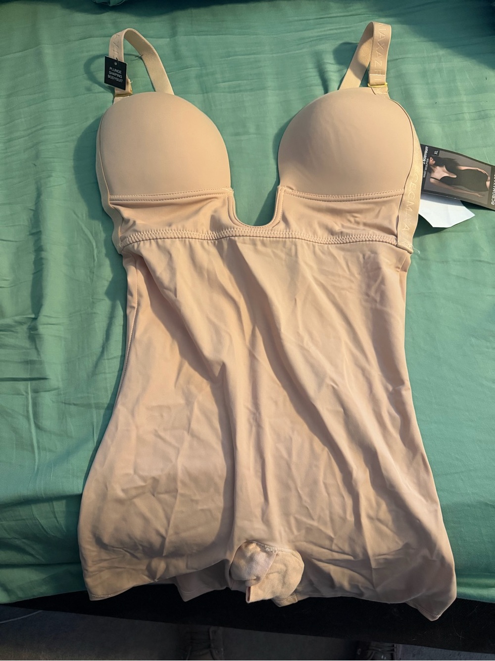BCBGMaxAzria Nude Shaping Slip with Built-In Cups